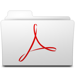 Adobe Acrobat Folder Icon 256x256 png